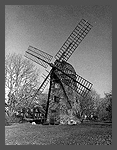 View of a windmill in Bridgehampton, New York