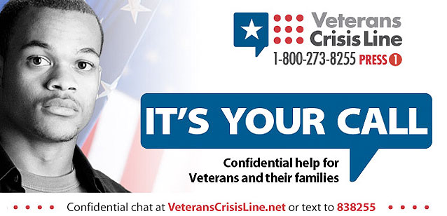 Veterans Crisis Line Banner