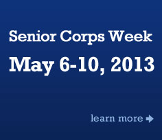 Senior Corps Week - May 6-10, 2013