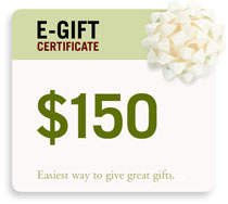 $150 E-Gift Certificate