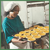 Image of Worker with Pies