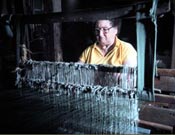 Traditional weaver Leota Davy