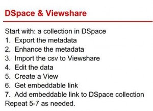 Steps for Using Viewshare and DSpace