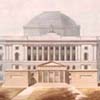 Thumbnail

image of Benjamin Henry Latrobe's States Capitol.  Rendered Elevation for West

Front with Propylaeum"