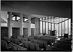 Florida Southern College, William H. Danforth Chapel,  Nave and Altar