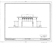 Unity Temple, North Elevation