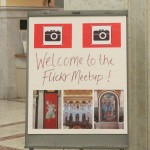 Flickr Meetup Sign
