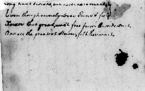 George Washington's Love Poem about Frances Alexander, Page 2