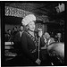 [Portrait of Ella Fitzgerald, Dizzy Gillespie, Ray Brown, Milt (Milton) Jackson, and Timmie Rosenkrantz, Downbeat, New York, N.Y., ca. Sept. 1947] (LOC)