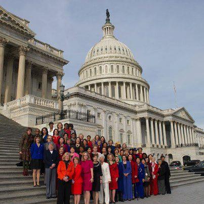 Photo: I was thrilled to stand with the House Democratic women of the 113th Congress this morning. This is the largest number of women ever in a party Caucus in the U.S. Congress.