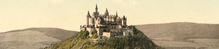 Hohenzollern, Germany, ca. 1895.