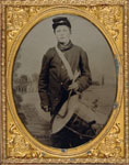 Young George W. Weeks of Company D, 8th Maine Infantry Regiment