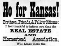 Advertisement for Kansas