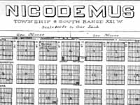 [Nicodemus, Kansas, Township Maps, page 63]