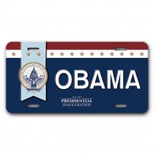 Official 57th Presidential Inauguration Commemorative License Plate