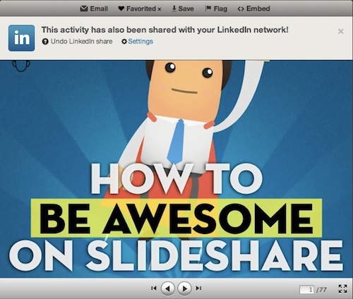 Share on SlideShare