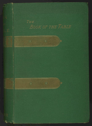 Kettner's book of the table