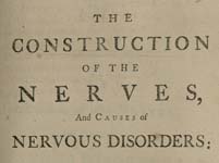 The Construction of the Nerves, and Causes of Nervous Disorders