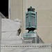 [Exterior view. South entrance (Independence Avenue), sculpted stairway with stylized owl and elaborate lamp. Library of Congress John Adams Building, Washington, D.C.] (LOC)