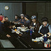 Women workers employed as wipers in the roundhouse having lunch in their rest room, C. & N.W. R.R., Clinton, Iowa  (LOC)