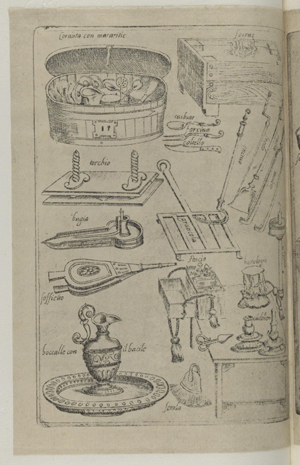KITCHEN UTENSILS, ETC. : SCAPPI'S OPERA, 1570,