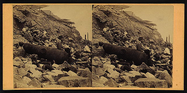 Outside view, Fort Sumter (LOC)