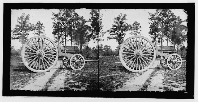 Drewry's Bluff, Virginia (vicinity). Sling for heavy artillery (LOC)