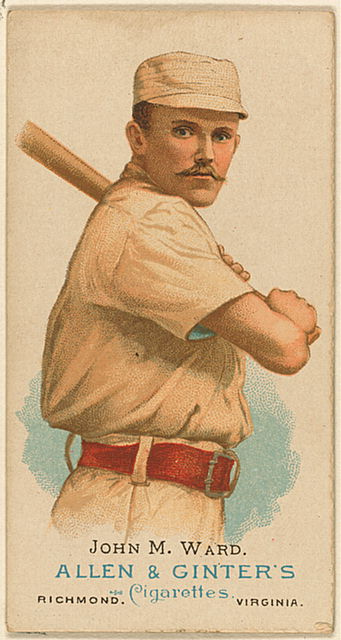 [John M. Ward, New York Giants, baseball card portrait] (LOC)