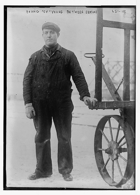 Young "Cy" Young [Irv Young] between seasons   (LOC)
