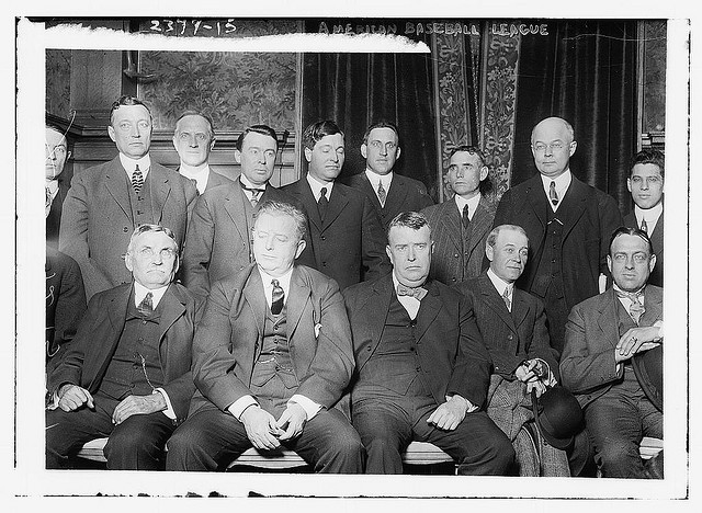 [American League baseball owners (baseball)] (LOC)