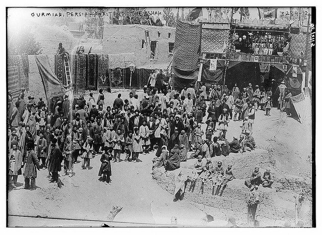 Ourmiah, Persia - Awaiting the Shah (LOC)