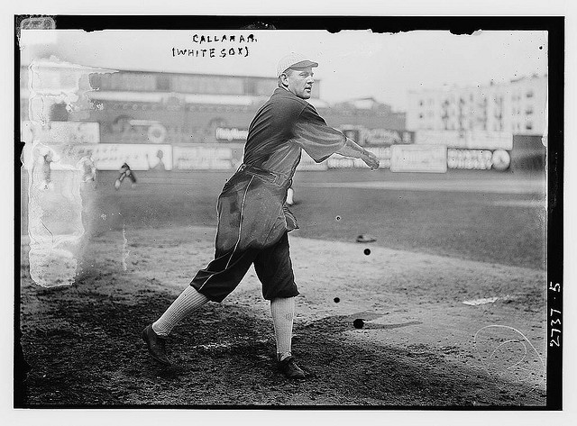 [Nixey Callahan, manager, Chicago AL, at Hilltop Park, NY (baseball)] (LOC)