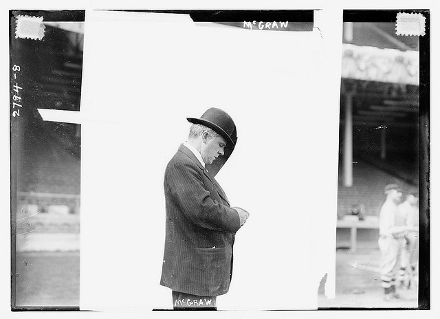 [John McGraw, manager of the New York Giants at the Polo Grounds, New York (baseball)] (LOC)