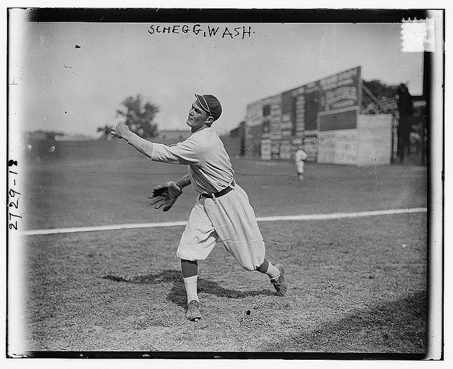 [Gilbert "Lefty" Schegg, Washington AL (baseball)] (LOC)