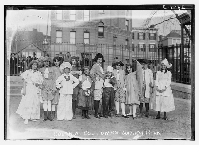 Colonial Costumes -- Gaynor Park (LOC)