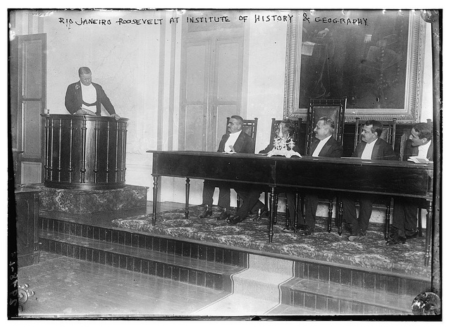 Rio Janeiro - Roosevelt at Institute of History & Geography (LOC)
