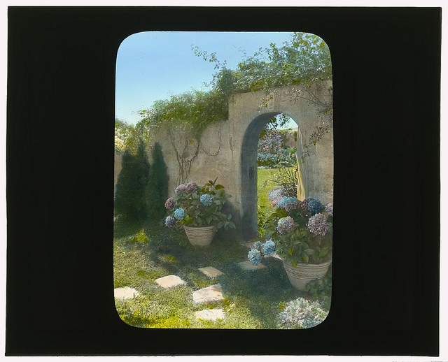 ["Gray Gardens," Robert Carmer Hill house, Lily Pond Lane, East Hampton, New York. (LOC)