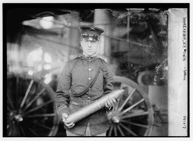 War exhibit, N.Y., 6/14/15,- shell  (LOC)