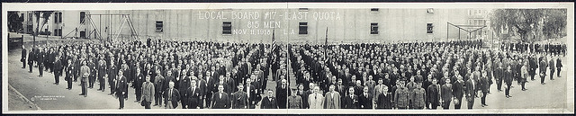 Local Board #17, last quota, 815 men, Nov. 11, 1918, L.A. (LOC)