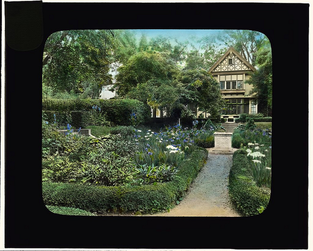 [Unidentified Tudor revival house, possibly in Pennsylvania. (LOC)