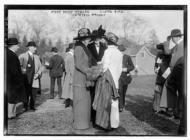 Mary Hoyt Wiborg - Claire Bird - Leta Pell Wright, 3/11/22 (LOC)