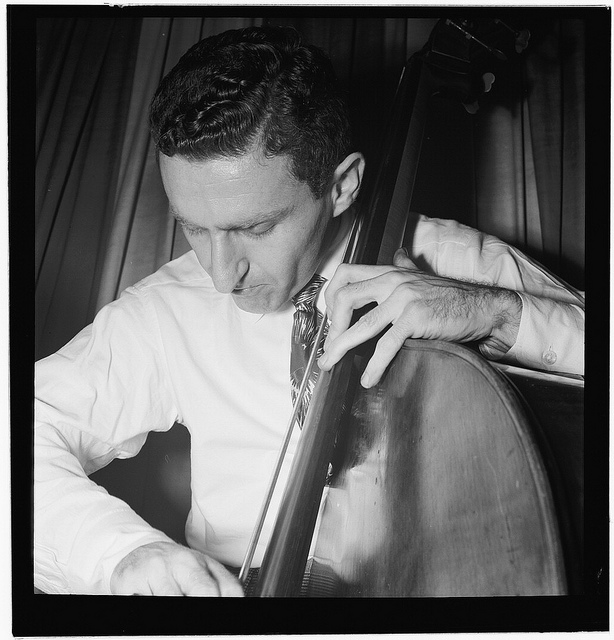 [Portrait of Jack Lesberg, Eddie Condon's, New York, N.Y., ca. Sept. 1946] (LOC)