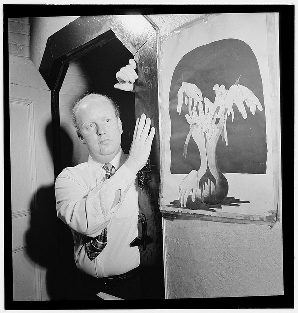 [Portrait of Edwin A. Finckel in his home, Greenwich Village, New York, N.Y., ca. Nov. 1946] (LOC)