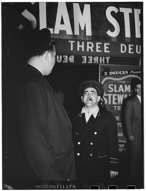 [Portrait of Gilbert J. Pinkus, Three Deuces, New York, N.Y., ca. Nov. 1946] (LOC)