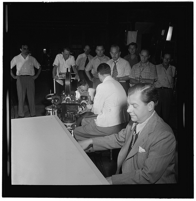 [Portrait of Claude Thornhill, Columbia Pictures studio, the making of Beautiful Doll, New York, N.Y., ca. Sept. 1947] (LOC)