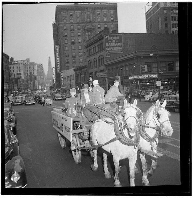 [Portrait of Henry (Clay) Goodwin, Times Square, New York, N.Y., ca. July 1947] (LOC)