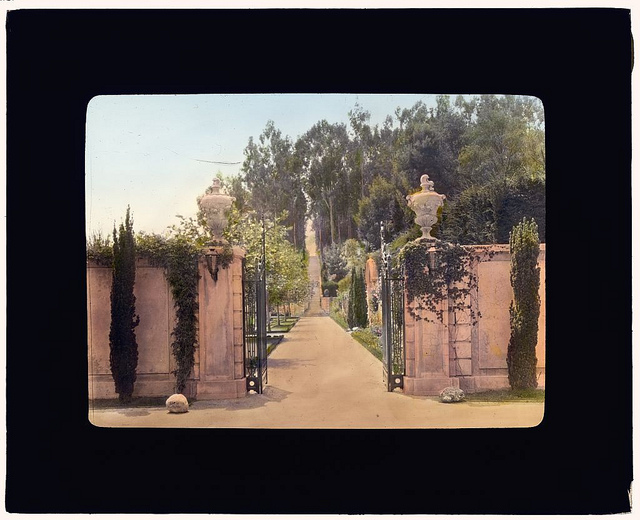"Villa Rose," Joseph Donahoe Grant house, 2260 Redington Road, Hillsborough, California. (LOC)