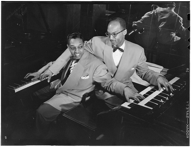 [Portrait of Billy Taylor and Bob Wyatt, New York, N.Y., ca. 1947] (LOC)