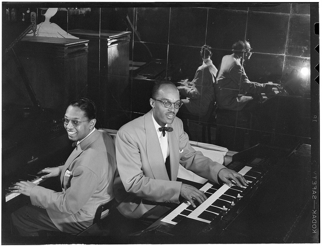 [Portrait of Billy Taylor and Bob Wyatt, New York, N.Y., ca. 1947] (LOC)