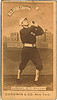[Billy Sunday, Chicago White Stockings, baseball card portrait] (LOC) by The Library of Congress